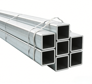 Tubo de Acero Cuadrado de 1.5 Pulgadas, Acero Dulce Galvanizado para Postes de Cercas - Product Image 1
