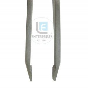 Prix de gros, pinces à sourcils en acier inoxydable de haute qualité avec pointe incurvée, design écologique et léger - Product Image 5