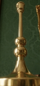 Attractive <b>Gold</b> Finished <b>Candlestick</b> Stand High Quality Candle <b>Holder</b> Home Restaurant Hotel Office Decoration - Product Image 3
