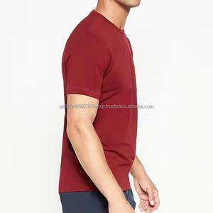 เสื้อยืดโลโก้สั่งทำสำหรับผู้ชาย ผ้าหนา 100% ผ้าฝ้าย คุณภาพสูง สไตล์สตรีทแวร์ ทรงโอเวอร์ไซส์ สำหรับออกกำลังกาย เสื้อยืดผู้ชายแบบเรียบ - Product Image 2