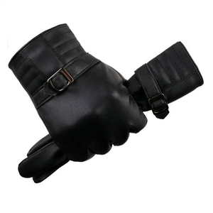 Top Trending Winter Outdoor Casual Plain Leather <b>Touchscreen</b> <b>Gloves</b> Custom Logo Design Breathable Leather Wrist-Length Unlined - Product Image 3