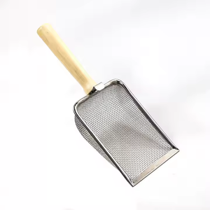 <span class=keywords><strong>Pala</strong></span> <span class=keywords><strong>para</strong></span> excrementos de <span class=keywords><strong>perros</strong></span> Bully Pet, ecológica y portátil, de una pieza, con separador de excrementos, hecha de metal duradero - Product Image 3