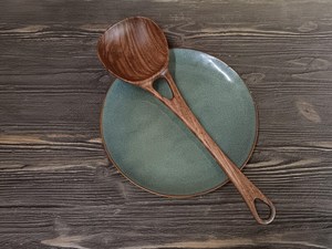 Wooden Serving Spoon Natural <b>Kitchen</b> Cooking Spoon Handcrafted For Serving Food Ideal For Home <b>Kitchen</b> Cooking Tool - Product Image 2