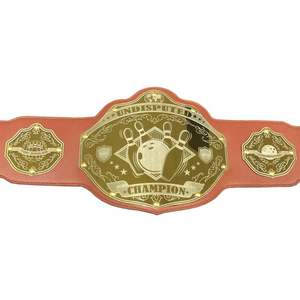 Cinturones de Campeonato Personalizados en Oro para MMA, Boxeo, Jiu-Jitsu, Karate, Judo y Grappling, Correa de Cuero Genuino, Ligeros y Duraderos - Product Image 5