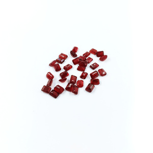 Rubis naturels de Bangkok, octogones calibrés 3x5mm, pierres précieuses de rubis naturelles facettées pour la fabrication de bijoux, prêtes à l'emploi - Product Image 5