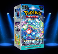 Stellar Miracle Pokémon Trading Card Game Anime Booster Pack Box Illustrations des personnages populaires Cartes en papier coréennes populaires