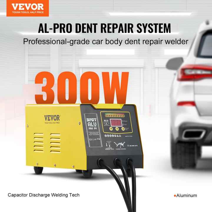 300W Aluminum Car Body Dent Puller Spot Welder for Body Repair Equipment Stud Welder for Dent Repair