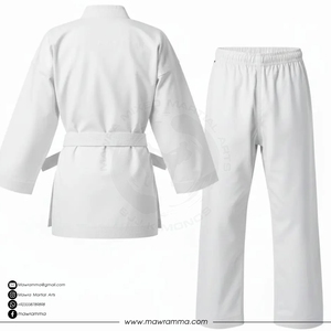 ชุดยูโด BJJ รุ่นใหม่ ผ้าเพิร์ลวีฟ 100% ผ้าฝ้าย ปักโลโก้ได้ตามต้องการ ชุดกิโมโนสำหรับการแข่งขันระดับมืออาชีพ ได้รับการรับรองจาก IBJJF เหมาะสำหรับการฝึกซ้อมและการแข่งขัน - Product Image 4