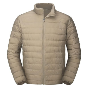 Veste matelassée d'hiver pour homme, capuche amovible, imperméable, thermique, chaude, style bulle, vente en gros B2B - Product Image 1