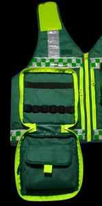 Fabricant pakistanais, gilet de sécurité médical réfléchissant à logo personnalisé, haute visibilité, plusieurs poches de rangement, unisexe, sécurité - Product Image 6