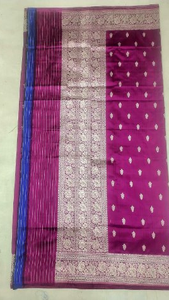 Dupatta y bufanda de seda de morera Banarsi - Product Image 2