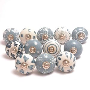 Poignées de meubles en céramique en forme de poisson, boutons de tiroir, poignées d'armoire pour chambre d'enfant, poignées de cuisine en forme d'animal, quincaillerie de porte - Product Image 3