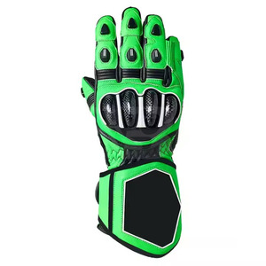 Gants de moto d'été en cuir unisexe pour jeunes enfants, demi-doigts, respirants, antidérapants, avec sangle de poignet réglable, légers - Product Image 2