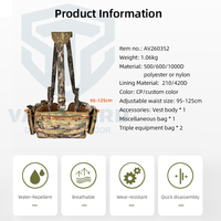 En gros, Gilet tactique de poitrine pour homme avec LOGO personnalisé, avec ceinture de rangement Tegris pour sports de plein air, ensemble de base d'accessoires de chasse