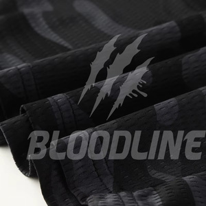 Bloodline <b>Men's</b> <b>Camouflage</b> <b>Shorts</b> Drawstring Waist Quick Dry Casual Style Mid Length With Pockets - Product Image 4
