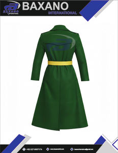 Manteau long en laine de haute qualité pour femme, prêt à être expédié, de la sororité Chi Eta Phi CEPhi, avec ceinture. - Product Image 5