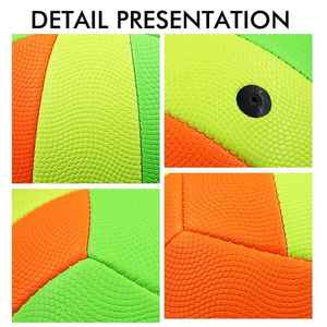 ลูกฟุตบอลเยาวชนคุณภาพเยี่ยม ขนาดมาตรฐานแปดแผ่น ไซส์ 5 สำหรับการเล่นวอลเลย์บอลแบบสบายๆ ที่เชื่อถือได้ - Product Image 5