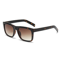 Gafas de Sol Cuadradas Clásicas RTS con Protección UV400, Montura Completa de PC, Unisex, para Exteriores, con Opción de Logotipo Personalizado