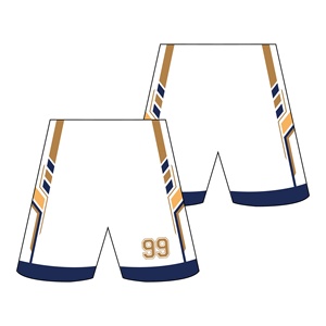 OEM Gym & Running Pantalon court à ceinture élastique Fitness Short à séchage rapide Short de basket-ball personnalisé pour hommes avec poches maillot personnalisé - Product Image 2