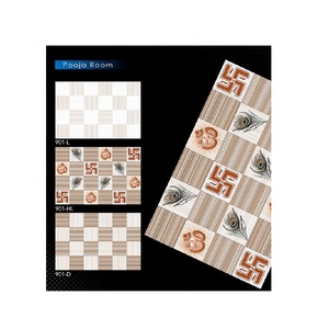 250x375mm Prix très bon marché pour les carreaux de chambre Pooja 300x450mm Carreaux de mur émaillés en céramique numérique de fabriqué en Inde pour la décoration murale de cuisine à la maison - Product Image 5