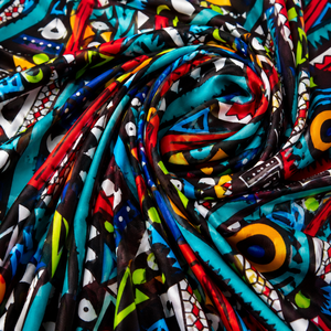 Tissu africain imprimé wax Ankara en coton, motifs tribaux traditionnels Dashiki Kitenge, textile Dutch Wax pour robes, mode, vente en gros, export - Product Image 6