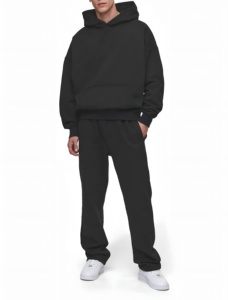 Sweat-shirts surdimensionnés pour hommes, streetwear décontracté, pull en mélange de coton à manches longues, sweat-shirts amples pour hommes - Product Image 3