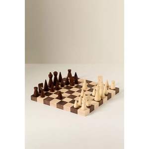 Échiquier en bois indien artisanal de qualité supérieure, centre de table décoratif pour mariage, décoration de table à domicile, RR Enterprises - Product Image 4