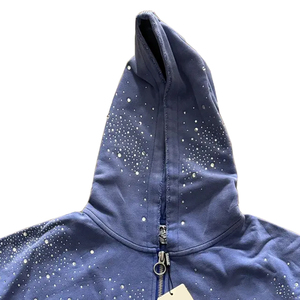 Sudadera con Capucha de Invierno de Alta Calidad, 100% Algodón, con Diseño de Bolsillo, Tejido Transpirable, Logotipo Personalizado en Relieve 3D para Hombre - Product Image 2