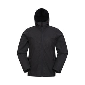 Chaqueta Cortavientos Softshell con Capucha y Parches Personalizada, de Alta Calidad para Hombre, Uso en Exteriores, Superventas - Product Image 1