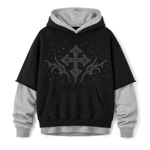 Sudaderas con Pedrería para Hombre, Sudaderas con Pedrería para Adultos, Sudaderas con Pedrería para Hombre, Nueva Llegada - Product Image 1