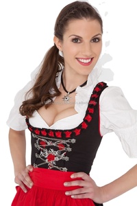 Meilleure qualité trachten mode dirndl oktoberfest mini robe dirndl traditionnelle bavaroise dirndl - Product Image 5