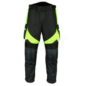 Pantalon de travail haute visibilité noir personnalisé pour homme – Pantalon de travail de sécurité en nylon et polyester pour la construction, la mécanique et l'industrie - Product Image 1