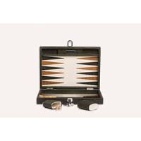 Juego de Backgammon de Lujo en Cuero PU, Plegable, Ecológico, Duradero, con Forma Personalizada, Logotipo Personalizado, Color y Tamaño Personalizables, para Interior y Exterior