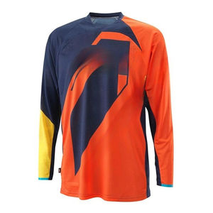 Ropa Deportiva de Motocross Personalizada, Jersey Transpirable de Secado Rápido y Larga Duración, Resistente al Viento, para Motociclismo y Automovilismo - Product Image 4