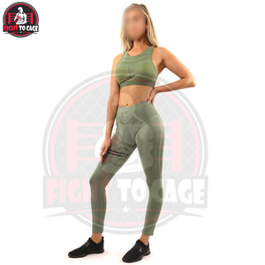 Good Supplier Newest High-Waisted Legging And Sports <b>Bra</b> Workout Set Fitness Matching <b>Bra</b> And Leggings Gym Yoga Set For Women - Product Image 3
