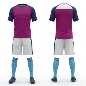 Uniforme de Fútbol Personalizado con Nombre y Número |   Tallas para Hombres, Mujeres y Jóvenes |   Ropa Deportiva Ligera de Secado Rápido para Entrenamiento - Product Image 5