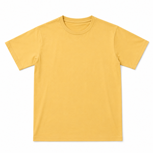 T-shirt ras du cou extensible en maille pour homme, coupe ajustée, 200 grammes, respirant, séchage rapide, couleur unie, vierge, OEM - Product Image 2