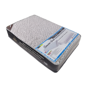Surmatelas en mousse matelassée confortable de 4 pouces d'épaisseur, taille Queen, pliable pour la maison, l'hôtel ou l'auberge - Product Image 2