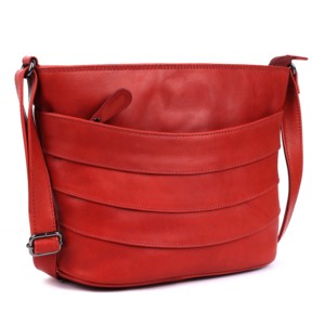 Genuine Leather Women Crossbody <b>Bag</b> with Large Storage Capacity and Leather Strap with Custom Color Options - Product Image 1