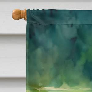 Poste de porche grande con bajo de boca pequeña, pancarta decorativa para patio, tamaño de Casa de poliéster Multicolor, ilustraciones colgantes de pared, Bandera de boca pequeña - Product Image 3