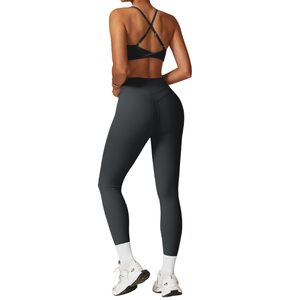 Leggings Deportivos de Cintura Alta para Mujer, de Secado Rápido, Transpirables y Sin Costuras, para Yoga y Gimnasio, Venta al Por Mayor 2026 - Product Image 2