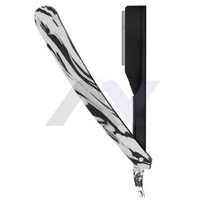 Navaja de Afeitar Recta Profesional para Hombre, Navaja de Barbero de Una Sola Hoja, Calidad de Salón, Afeitado Ligero - Product Image 3