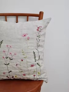 Funda de Almohada de Tela de Lino 100% Puro para el Hogar, Funda de Almohada de Tamaño Personalizado para el Hogar y Hoteles - Product Image 5