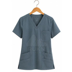 Ensemble de blouses médicales pour femmes, tissu tricoté de haute qualité, vêtements de travail pour hôpital, uniformes infirmiers - Product Image 3