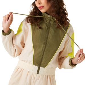 Veste coupe-vent imperméable en tricot avec broderie de logo personnalisé pour femmes, taille plus, pour l'extérieur, avec protection contre le vent et l'eau - Product Image 4