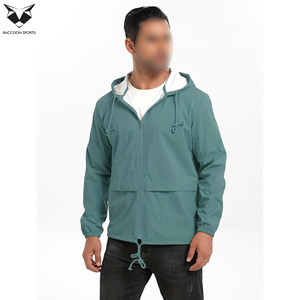 Chaqueta de Pesca con Logotipo Personalizado al por Mayor, Impermeable, Transpirable, con Capucha, Cortavientos, Ropa de Pesca para Hombre, Ropa para Lluvia - Product Image 3