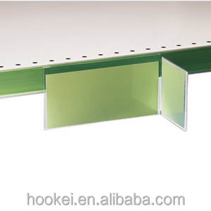 Talker d'étagère en plastique personnalisé conception gratuite étiquettes de prix porte-étiquette étiquette acrylique en gros pour les étagères de supermarché - Product Image 5