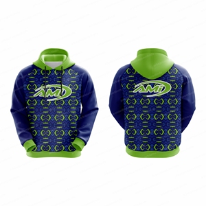 Nouveau sweat à capuche de sport respirant en polaire 100% polyester, surdimensionné, de haute qualité, personnalisé avec le nom et le numéro du joueur de football américain - Product Image 5