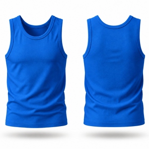 Créez votre propre logo, débardeur pour homme, 100% coton, séchage rapide, couleur et taille personnalisées, design imprimé professionnel, prix avantageux, tendance - Product Image 2