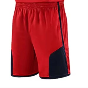 Custom Red Basketball Jersey Set Sleeveless V-Neck Eco-Friendly Moisture-Wicking Quick Dry Polyester Uniform Number 25 Front - Product Image 4